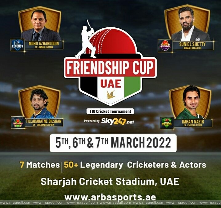 The first UAE Friendship Cup takes off with Bollywood stars and cricket legends amid fanfare